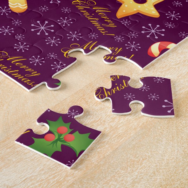 God jul Jigszawa Puzzle Pussel (Sidan)
