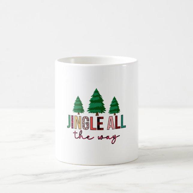 God jul Jingle hela vägen Kaffemugg (Center)