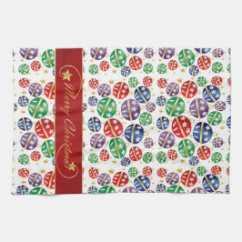 God jul Jingle Klockor Kökshandduk