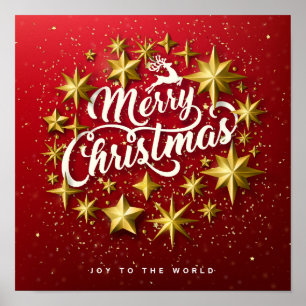 God jul - Joy to World Poster