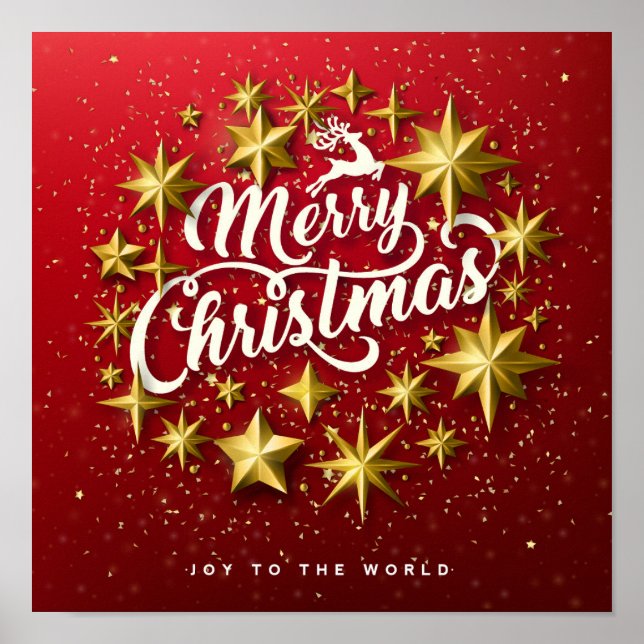 God jul - Joy to World Poster (Framsidan)