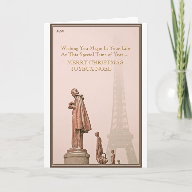 GOD JUL JOYEUX NOEL ... HELGKORT (Framsida)