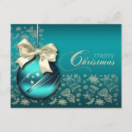 God Jul. Jul Bauble Helg Vykort