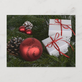 God jul,Jul bollar Helg Vykort