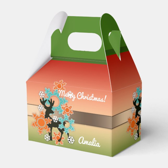 God jul, jul, juldekaler presentaskar (Framsidan Sidan)