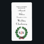 God jul, Julafton Holly Wandeandogram Fraktsedel<br><div class="desc">God jul, Julafton Holly, andning Monogram Färgämnen, snyggt och chic anpassade party och firande inbjudningar och tillbehör med en festlig Helgdag av julfransar med Holly och Red Ribbon. Detta inkluderar mallar för 3 initialer (som kan tas bort och ersättas med valfri annan text som du föredrar). Du kan enkelt anpassa...</div>