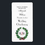 God jul, Julafton Holly Wandeandogram Fraktsedel<br><div class="desc">God jul, Julafton Holly, andning Monogram Färgämnen, snyggt och chic anpassade party och firande inbjudningar och tillbehör med en festlig Helgdag av julfransar med Holly och Red Ribbon. Detta inkluderar mallar för 3 initialer (som kan tas bort och ersättas med valfri annan text som du föredrar). Du kan enkelt anpassa...</div>