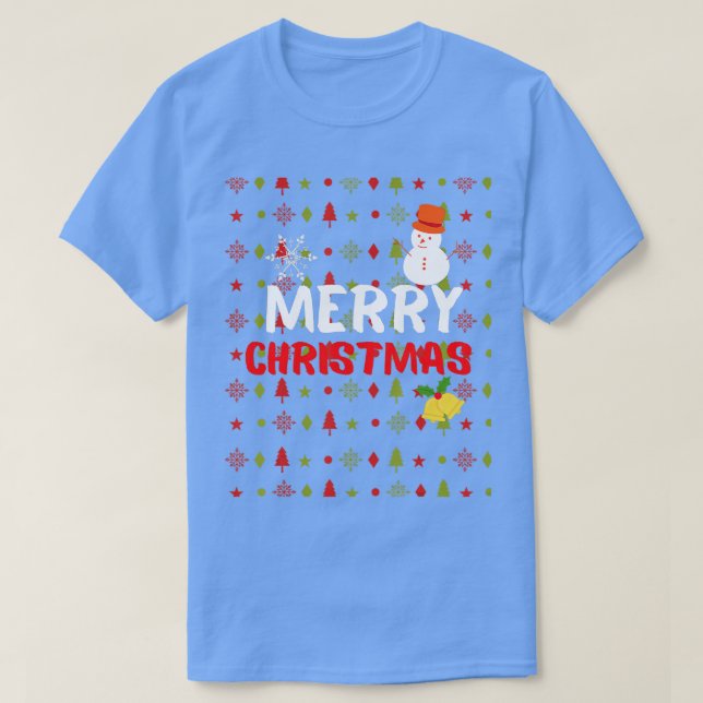 God jul Julafton T Shirt (Design framsida)