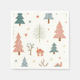 God jul! Julblöjor. Pappersservett