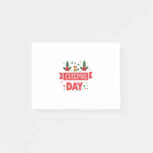 God jul juldagen post-it block