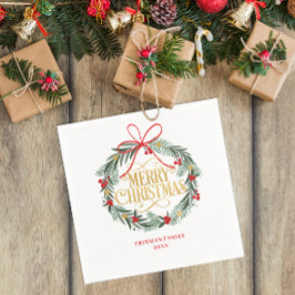 God jul Julfest Napkins Pappersservett