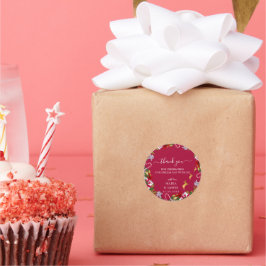 God jul Julfest Runt Klistermärke