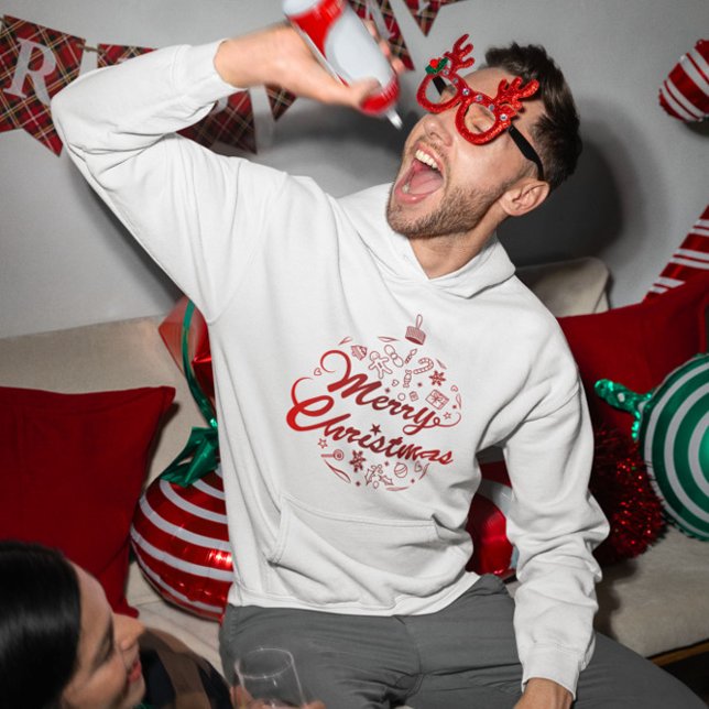 God jul, julgran hoodie (Skapare uppladdad)