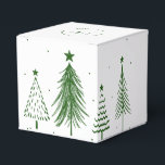 God Jul | JULGRAN MÖNSTER Presentaskar<br><div class="desc">Utformningen har ett enkelt Julgran mönster.</div>