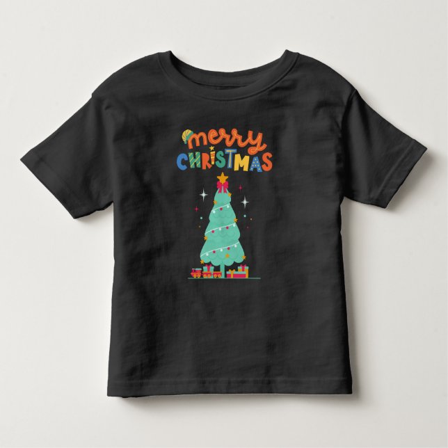 GOD JUL - Julgran T-Shirt (Framsida)