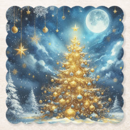 God jul & Julgran Underlägg Papper