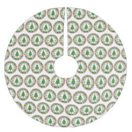 God jul julgransmatta borstad polyester