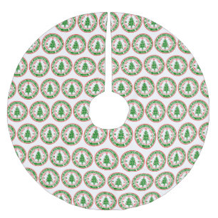God jul julgransmatta borstad polyester