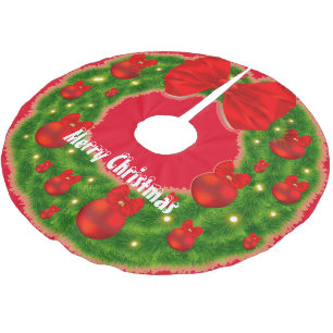 God jul julgransmatta borstad polyester