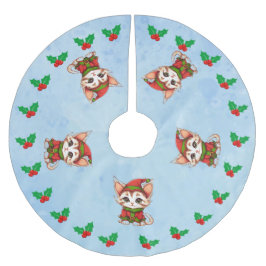 God jul julgransmatta borstad polyester