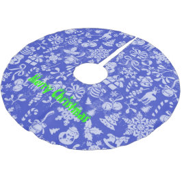 God jul julgransmatta borstad polyester