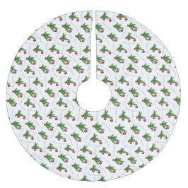 God jul julgransmatta borstad polyester