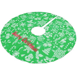 God jul julgransmatta borstad polyester