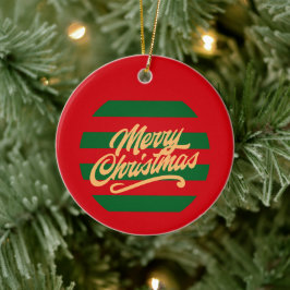God Jul - Julgransprydnad Keramik
