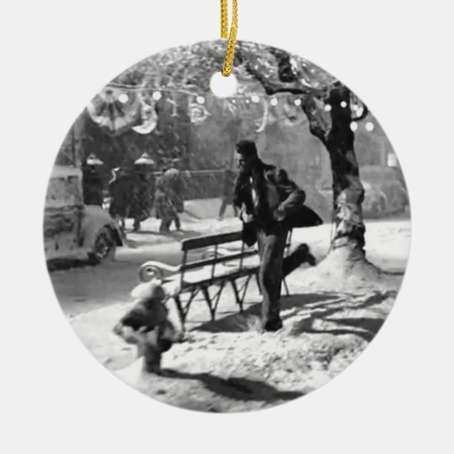 God jul julgransprydnad keramik (Framsidan)