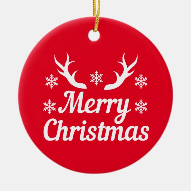 God jul julgransprydnad keramik (Framsidan)