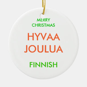 GOD JUL JULGRANSPRYDNAD KERAMIK