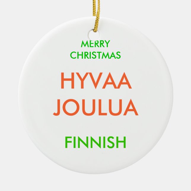 GOD JUL JULGRANSPRYDNAD KERAMIK (Framsidan)