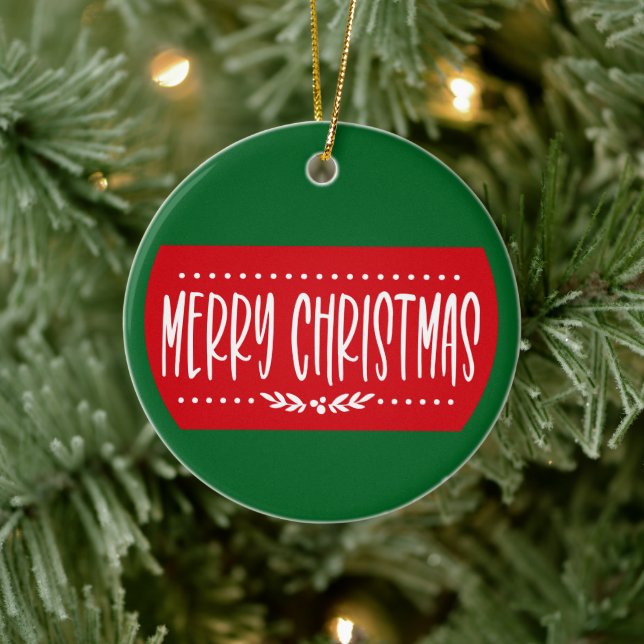 God Jul - Julgransprydnad Keramik (Träd)