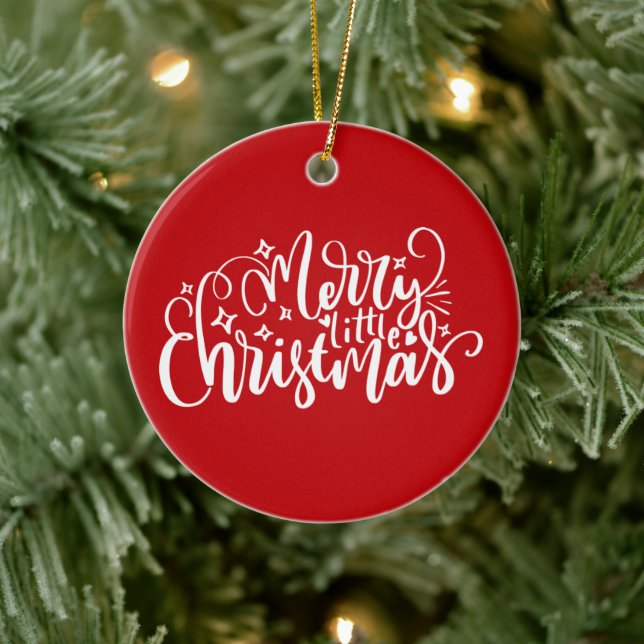 God jul julgransprydnad keramik (Träd)