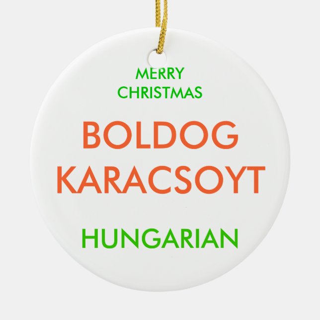 GOD JUL JULGRANSPRYDNAD KERAMIK (Framsidan)