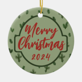 god jul julgransprydnad keramik