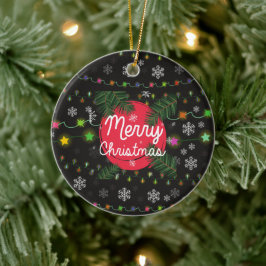 God jul julgransprydnad keramik