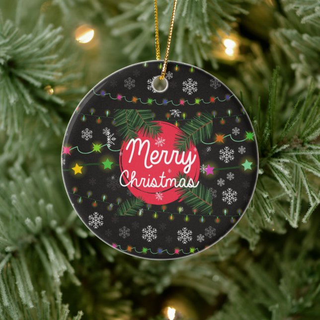 God jul julgransprydnad keramik (Träd)