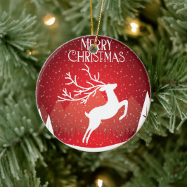 God jul julgransprydnad keramik