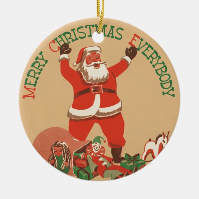 God jul julgransprydnad keramik (Framsidan)