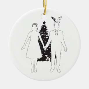 God jul julgransprydnad keramik