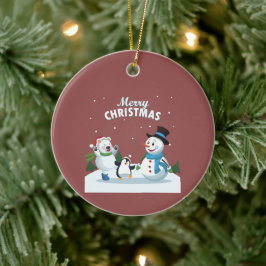 God jul julgransprydnad keramik