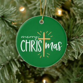 God Jul - Julgransprydnad Keramik