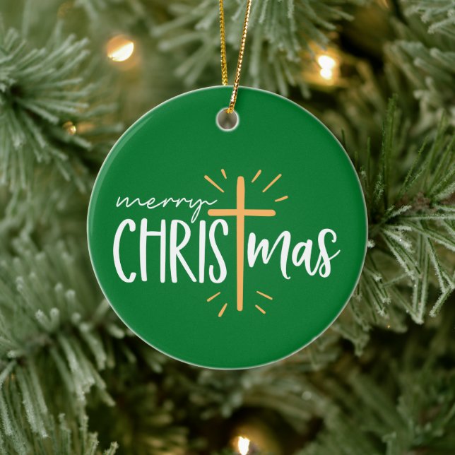 God Jul - Julgransprydnad Keramik (Träd)