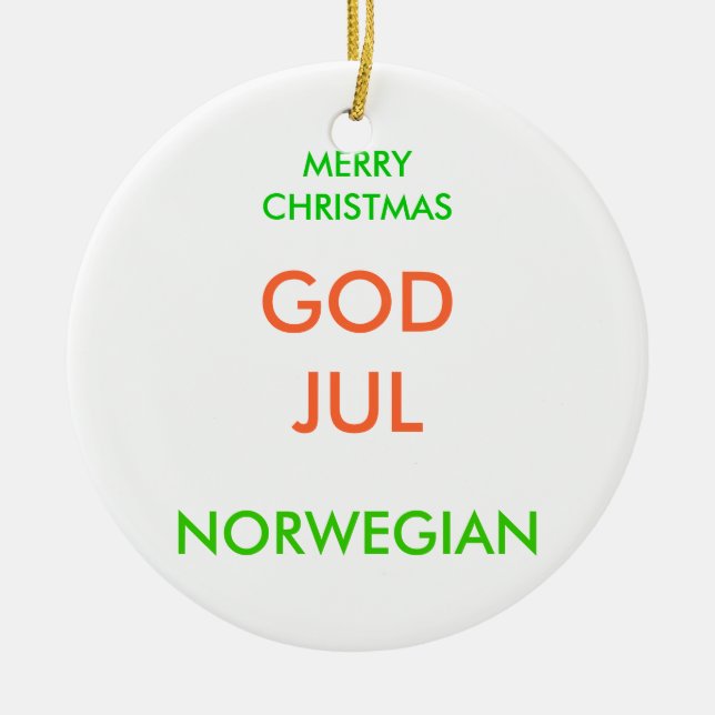 GOD JUL, JULGRANSPRYDNAD KERAMIK (Framsidan)
