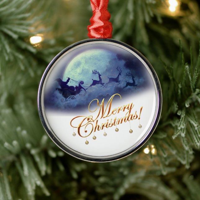 God jul julgransprydnad metall (Träd)