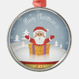 God jul julgransprydnad metall