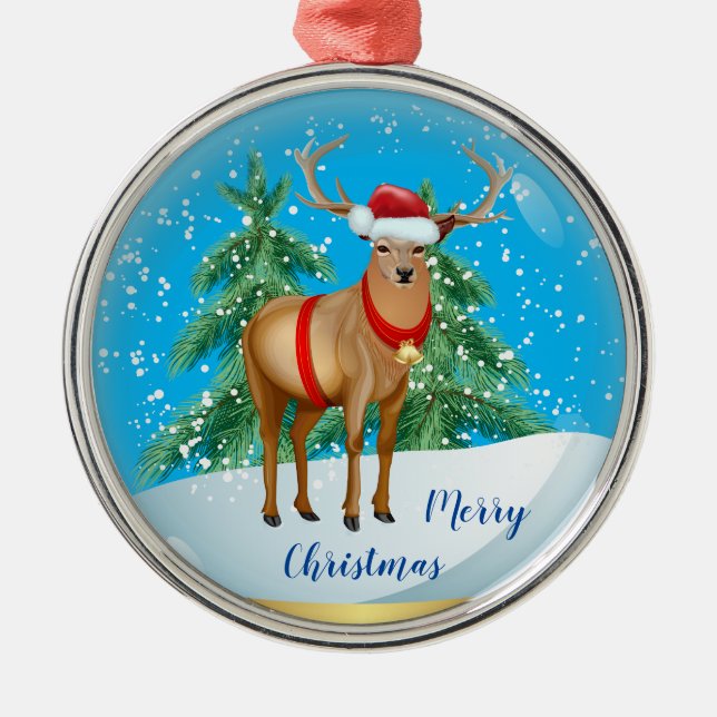 God jul julgransprydnad metall (Framsidan)