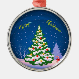 God jul julgransprydnad metall