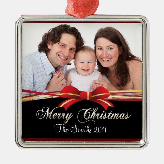 God jul julgransprydnad metall (Framsidan)